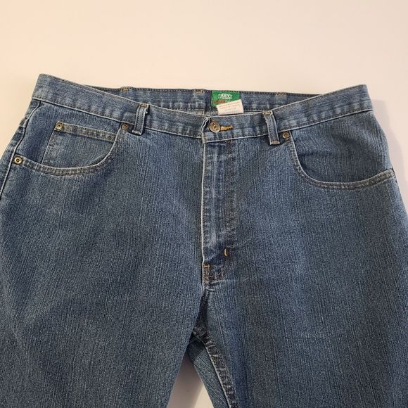 Key Flex Denim Jeans Men's Size 38x34 Blue Denim - Picture 9 of 10